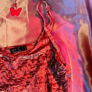 Velvet Pink Top
