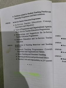 B.Ed 1st Semester Book