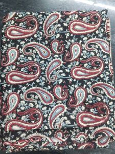 Paisley Print Cotton Fabric 2.5 Mtr