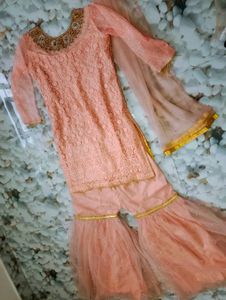 Garara Set With Embroidery