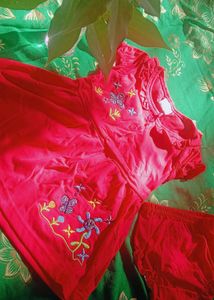 Cute Rose Baby Dress