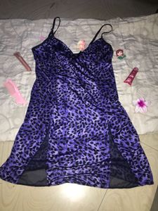 Purple Leopard Cami top