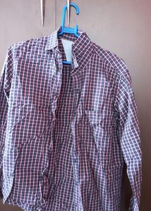 Men's formal checks shirt, full sleeves