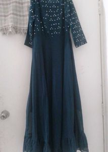 Diwali sale!!💗Maxi Dress wid cozy earrin