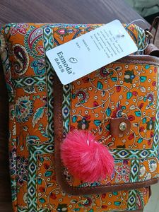 Esmoda Floral Crossbody Bag