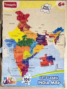 India Map Puzzle