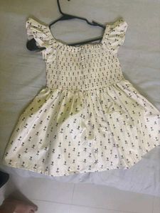White Dress Type Top