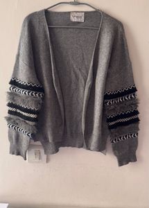 stylish grey shrug
