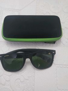 Fastrack Black Sunglasses with Case
