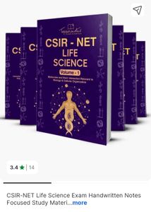 CSIR-NET Life Science Notes