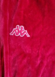 Kappa Pink Luxe Velvet  Jogging Pant