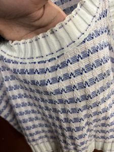 Striped Knit Tank Top