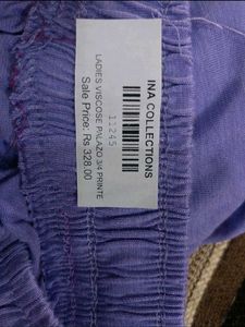 Comfy Lavender Plazo