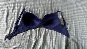 Elegant Navy Blue Bra