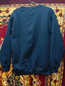 Men 2 Pocket Dark Blue Sweatshirt