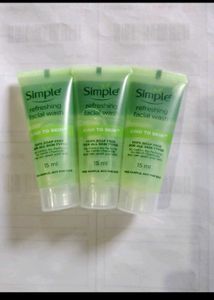 Simple Face Wash And Mamaearth Lipstick