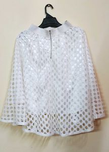 SHEIN Classy White Skirt