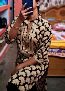 Black Pathani Suit