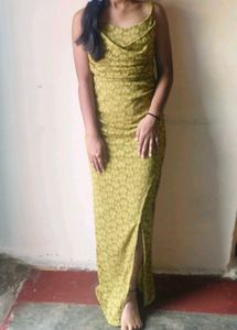 Olive Green Dress Material