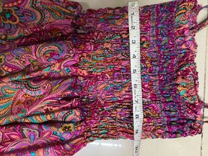 Girls Colorful Beach Frock (6-8)