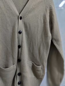 Branded Pastel Brown Cardigan