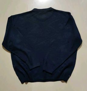 Mark &amp; Spencer Textured Navy Sweatshirt
