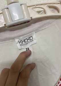 White Pure Linen Kurta Vintage Vibe