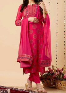 Kurta with Trousers &amp; Dupatta