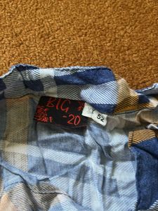 Blue &amp; Yellow Plaid Button-Down