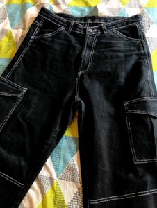 Baggy Black Denim Jeans