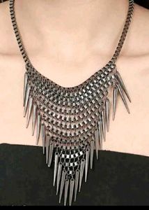 Statement Silver Necklace
