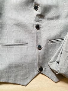 *Brand New Wedding Gray Vest &amp; Pants Set