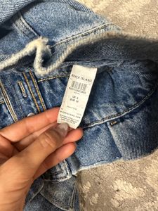 River Island High Waisted Denim Skirt