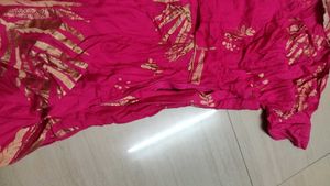 Printed Midi A-Line Dress
