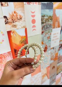 Pretty Pearl Hoops From h&amp;M