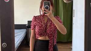 Wrap Around Crop Top