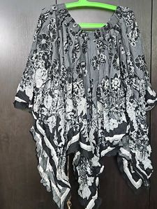 Peasant Skirt Handkerchief Hem Style