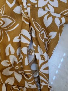 Dressberry Tier Dress With Square Neck