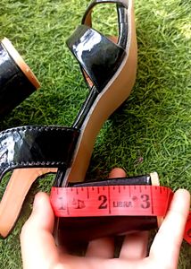 Black Heeled Sandals