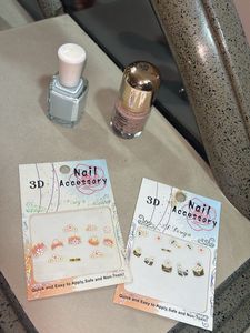 Nail Polish &amp; 3D NailArt Stickers