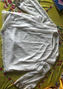 Elegant White Long Sleeve Top