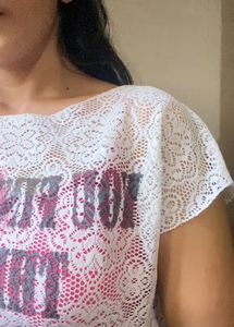 See Through Net Top Women