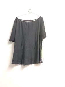 Kazo Abstract Floral Print Tunic Top