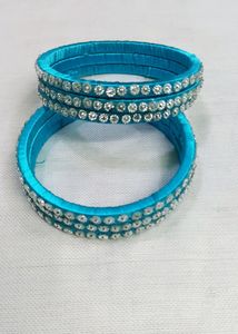Fancy stone Bangles Set