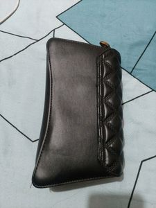 Quilted Black Bag/Clutch 👝♠️