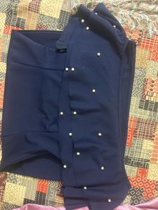 Elegant Navy Blue Dress