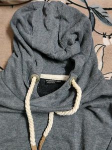 Gray Pullover Hoodie