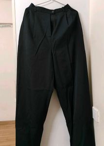 Baggy Formal Black Trousers