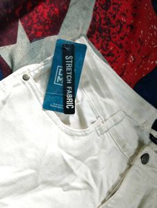 Dnmx White Jeans