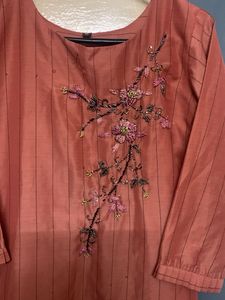 Elegant Embroidered handwork Kurta